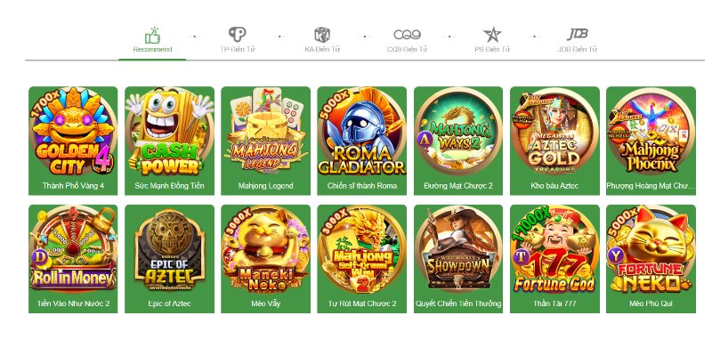 Game Slot hấp dẫn